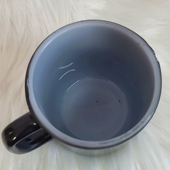 Vintage USA Made Black & Gold Leo Sign Astrology Astrological Glass Mug Cup ♌️ - Picture 9 of 16